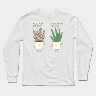 garden etiquette Long Sleeve T-Shirt